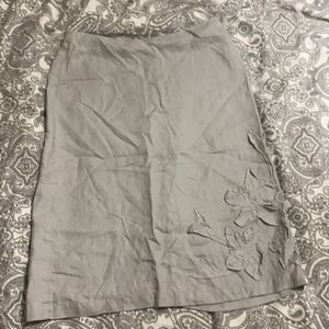 RW & CO Linen skirt.